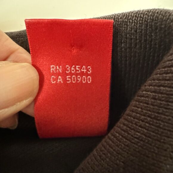 Izod Men’s Polo Shirt Collard Black 1/4 Button Up Short Sleeved Size Large - Picture 4 of 13